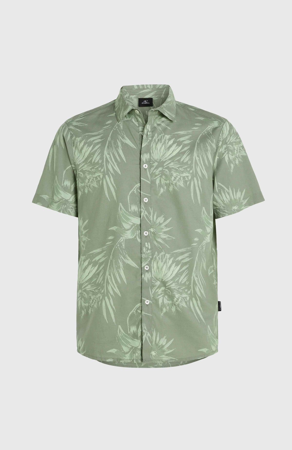 Mix and Match Floral overhemd | Green Tonal Tropicana