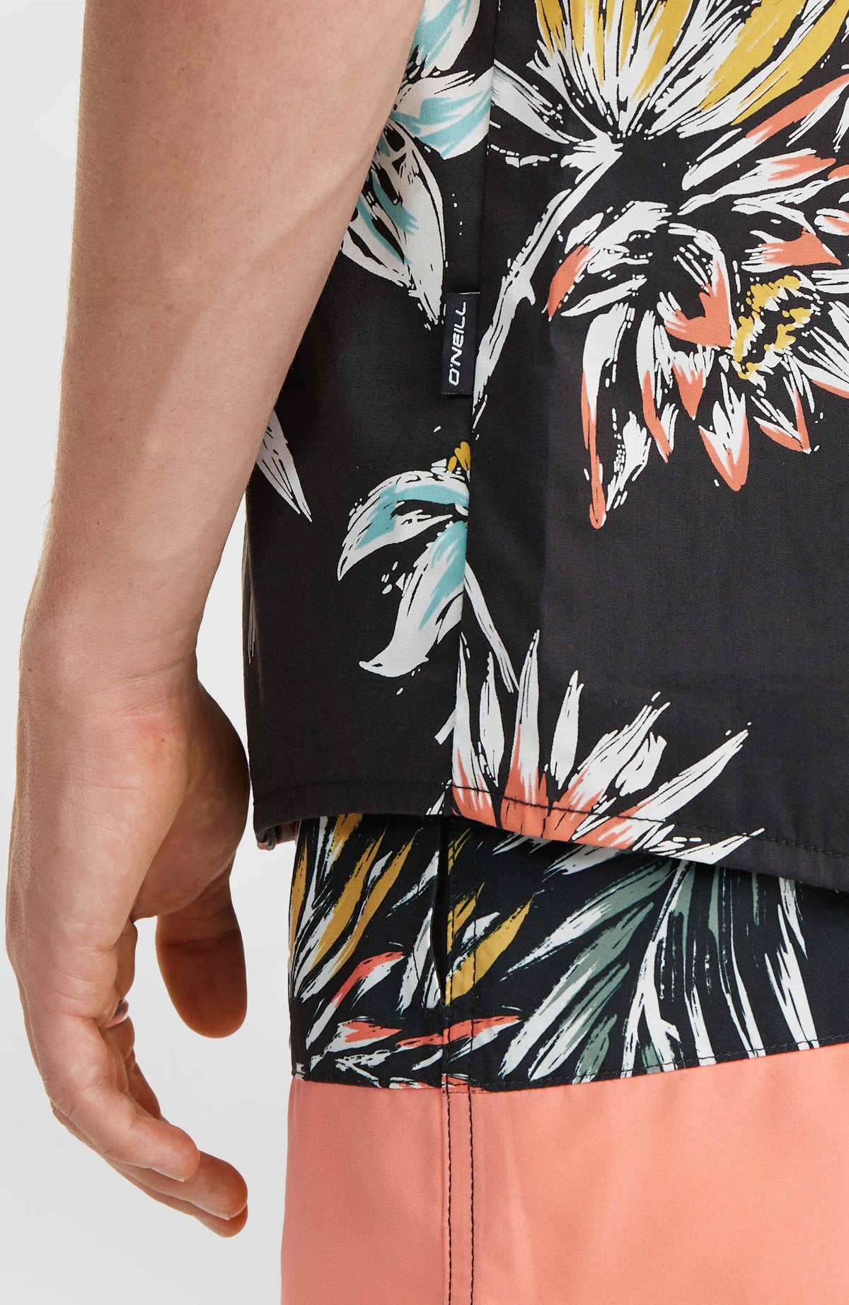 Mix and Match Floral overhemd | Black Tropicana