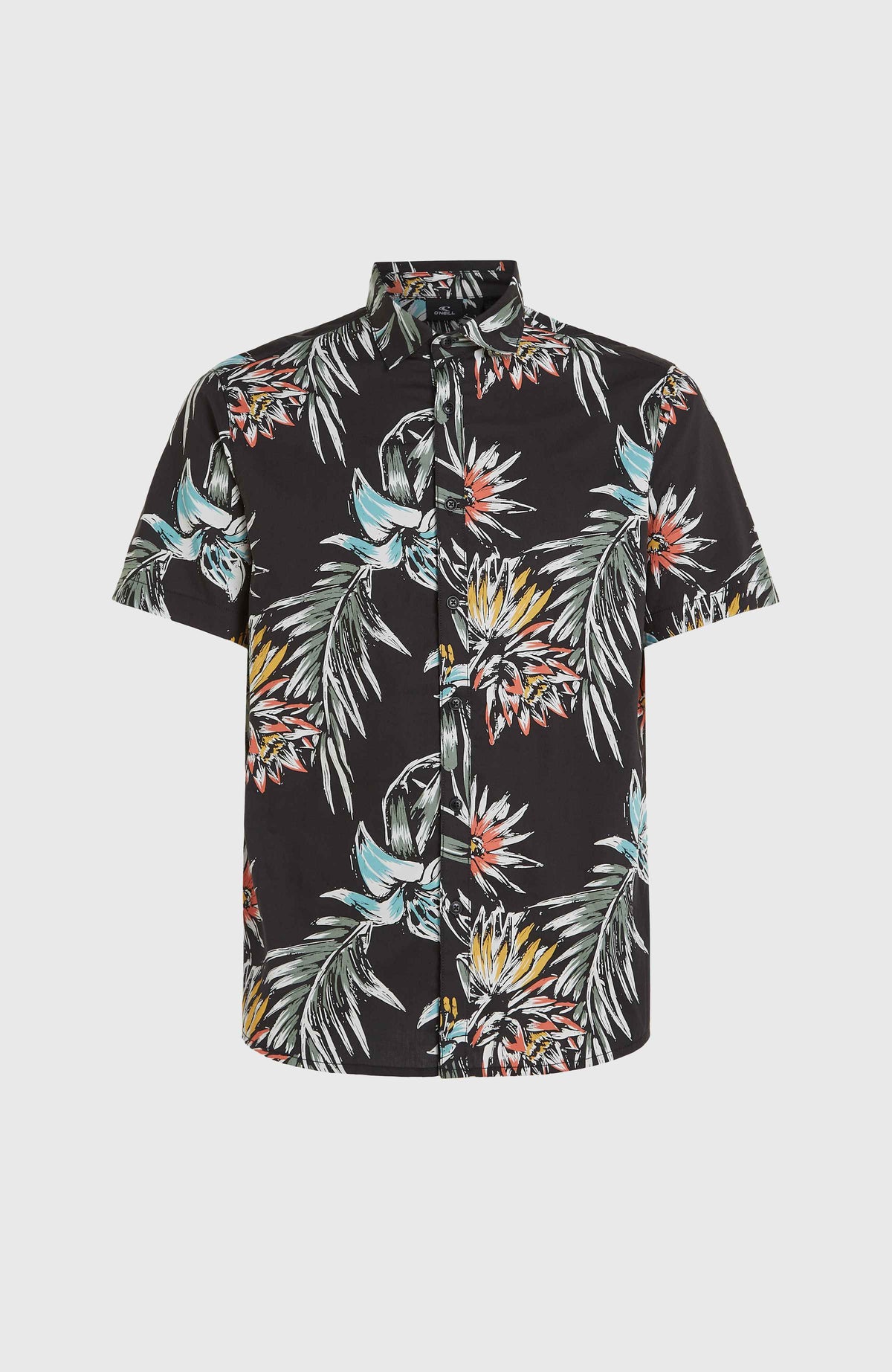 Mix and Match Floral overhemd | Black Tropicana
