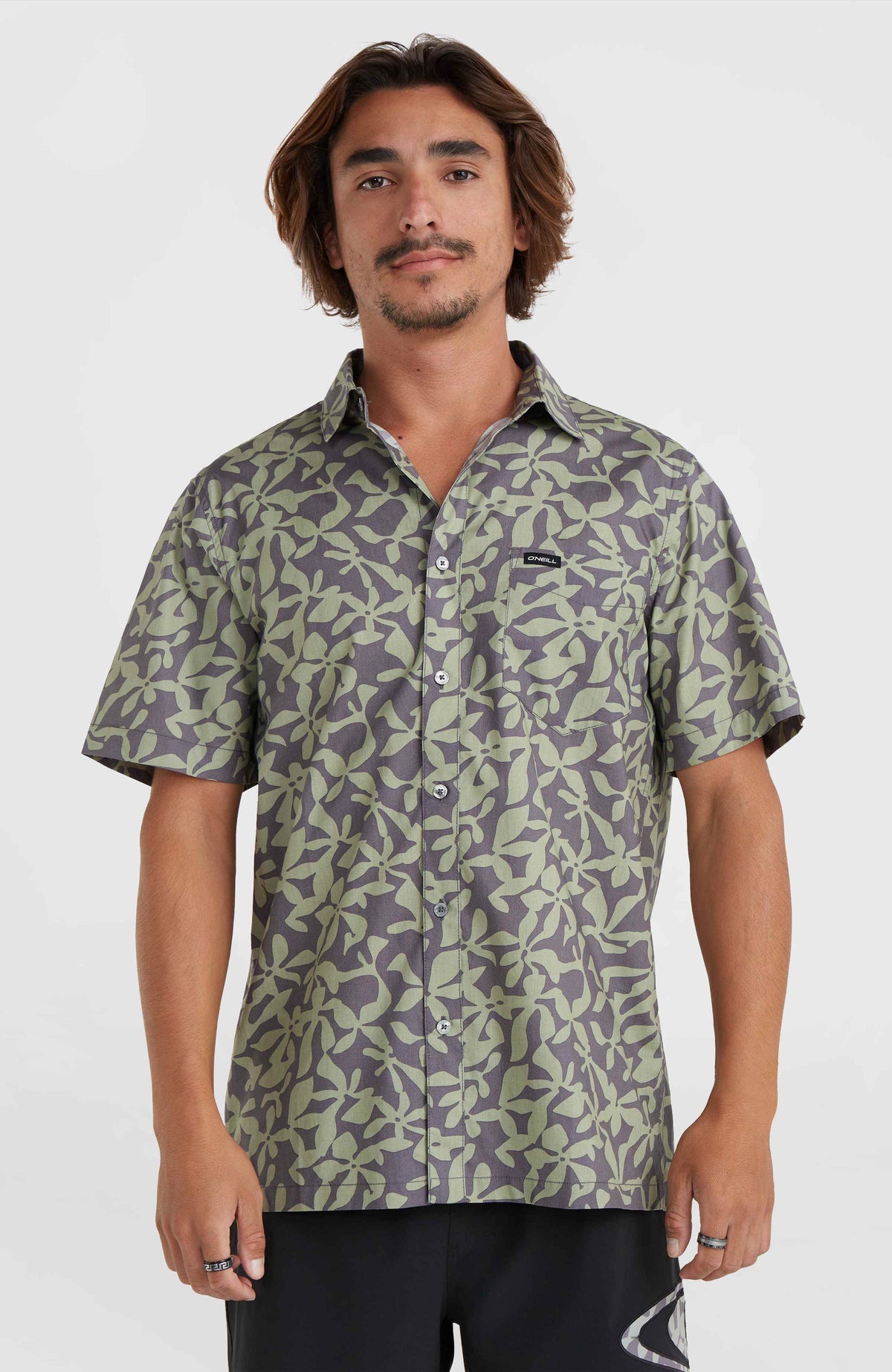 O'Riginals Eco Standard Leaf overhemd | Green Seagrass