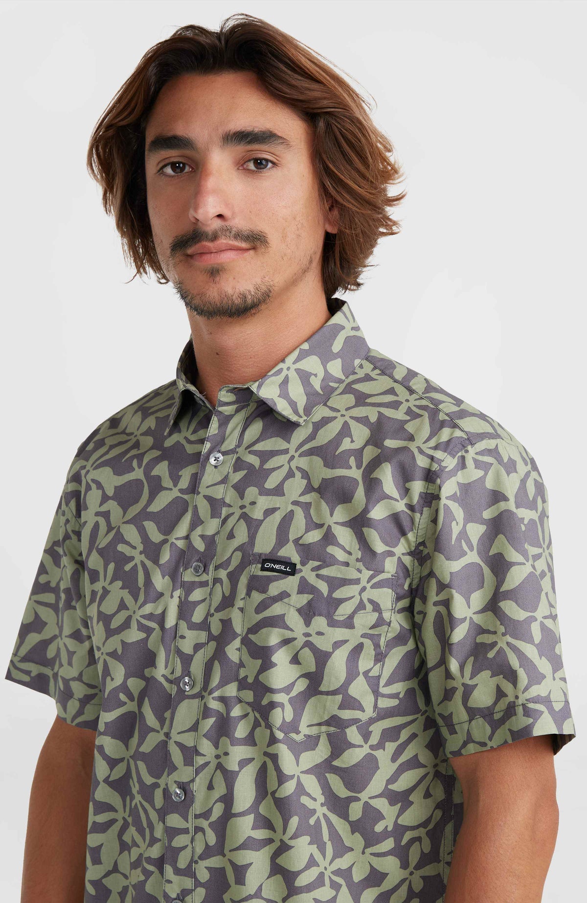 O'Riginals Eco Standard Leaf overhemd | Green Seagrass