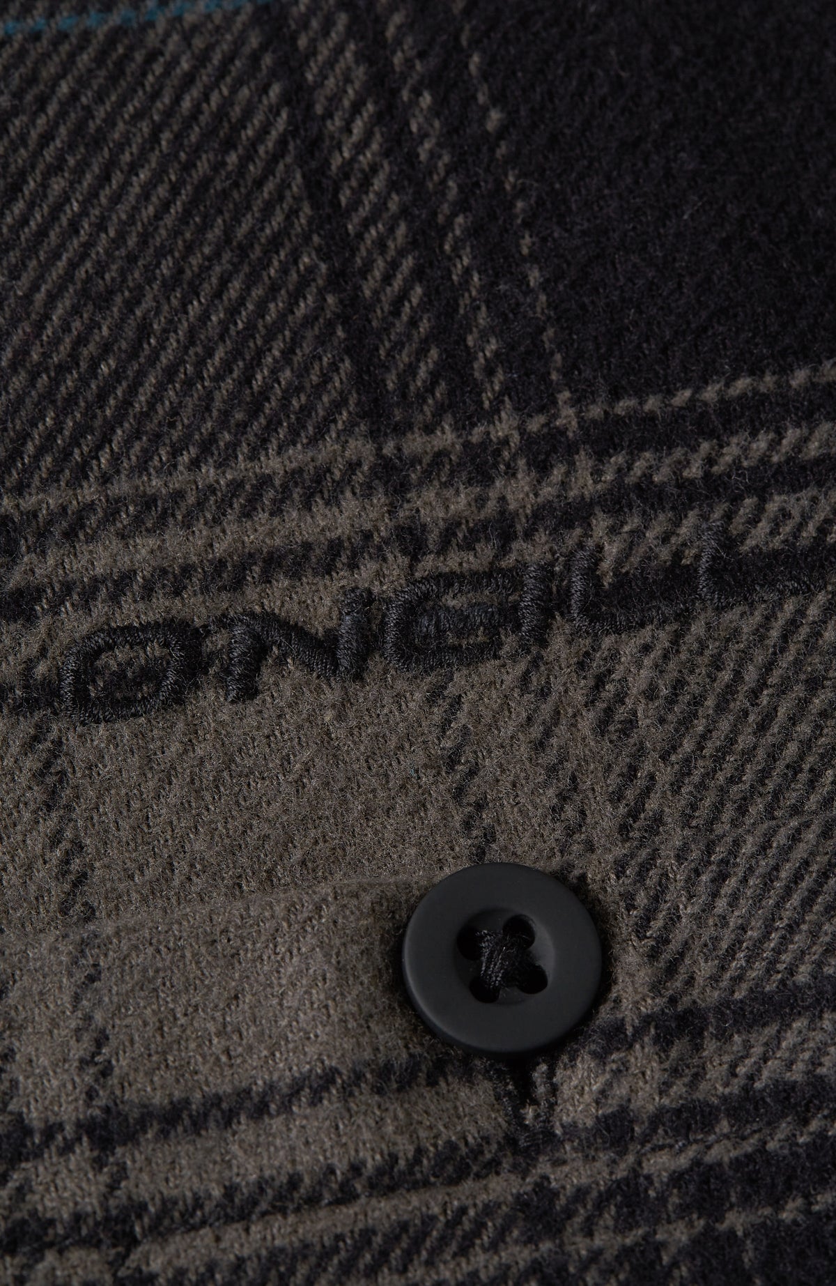 Check flanellen overhemd | Black Check Small