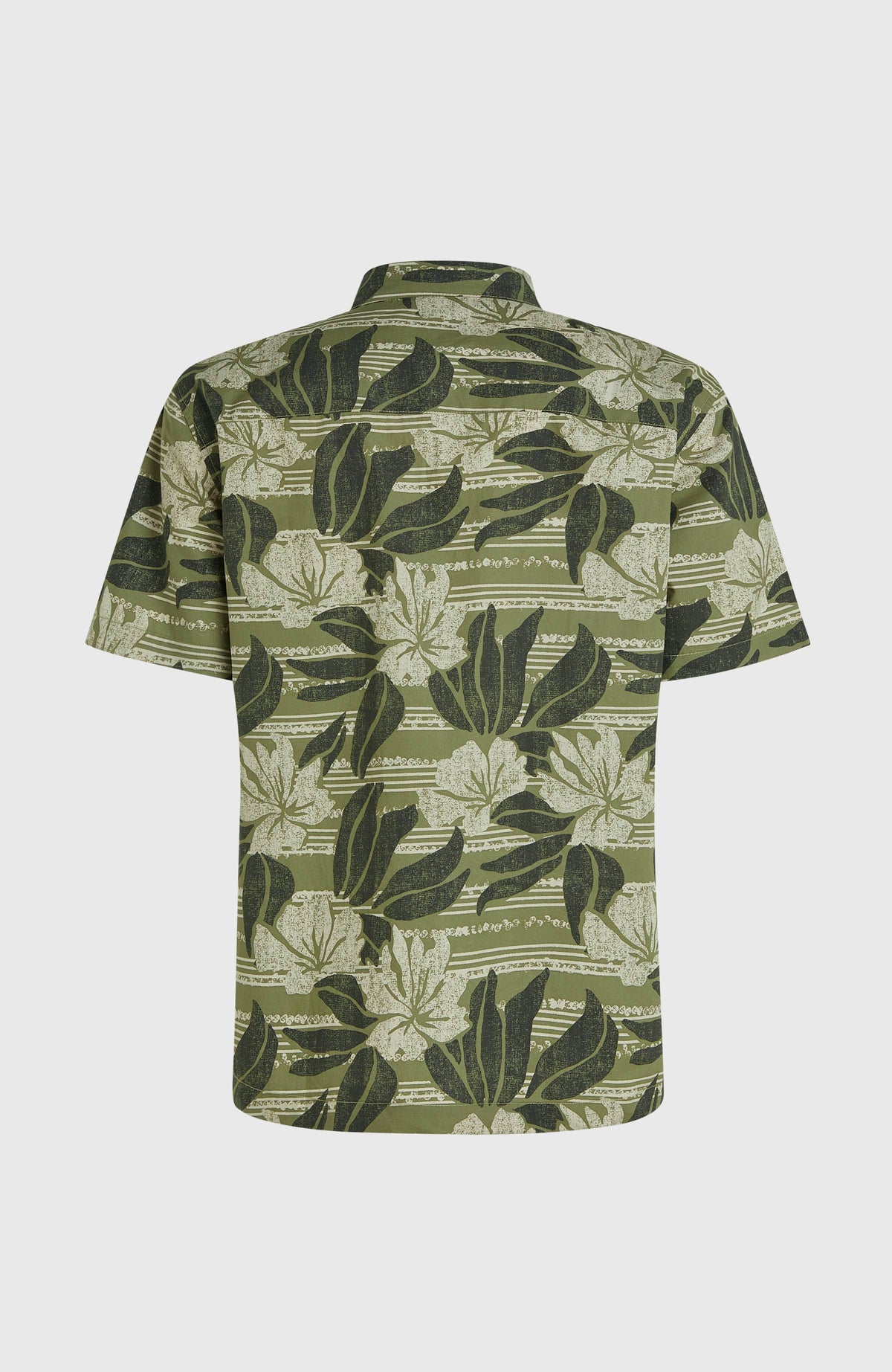 Print overhemd | Green Dusty Flower