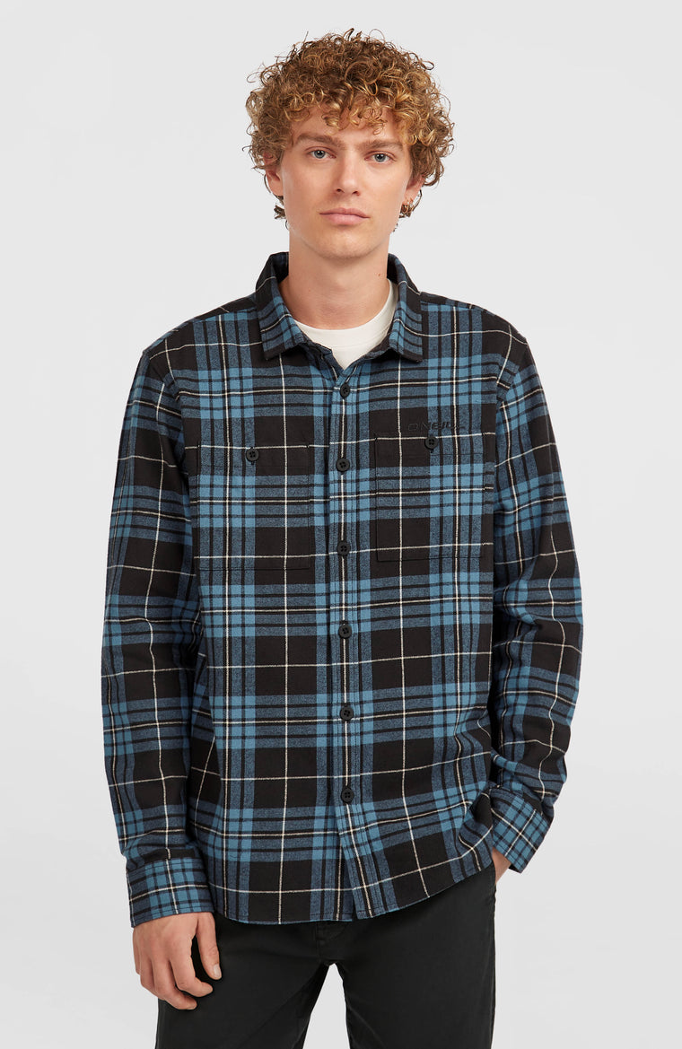 Must-Have flanellen overhemd | Blue Flannel Check Must-Have flanellen overhemd | Blue Flannel Check