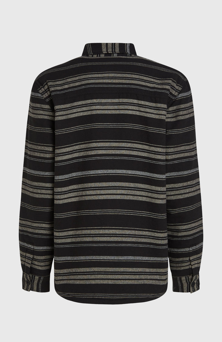 Must-Have overhemd met fleecevoering | Black Bavaro