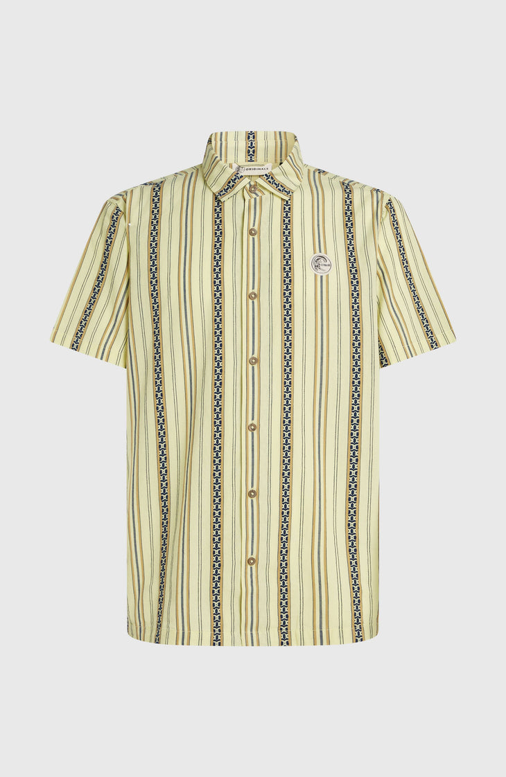 O'Riginals Jacquard overhemd | Yellow Originals Jstripe