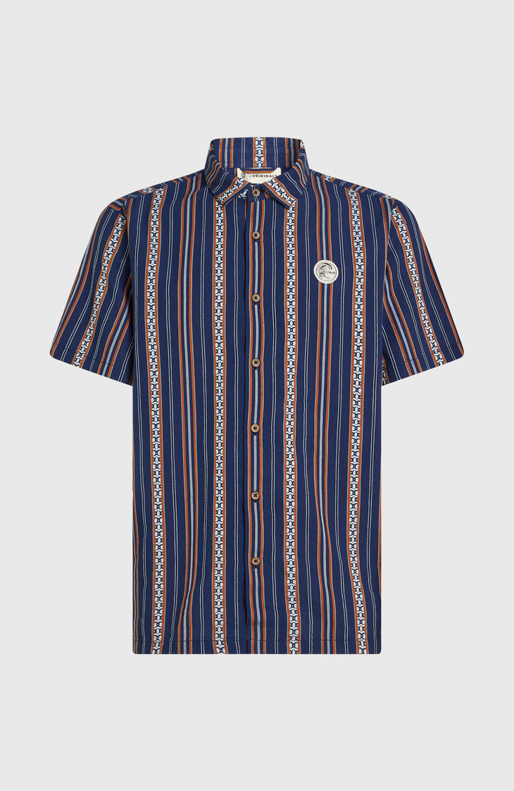 O'Riginals Jacquard overhemd | Blue Originals Jstripe