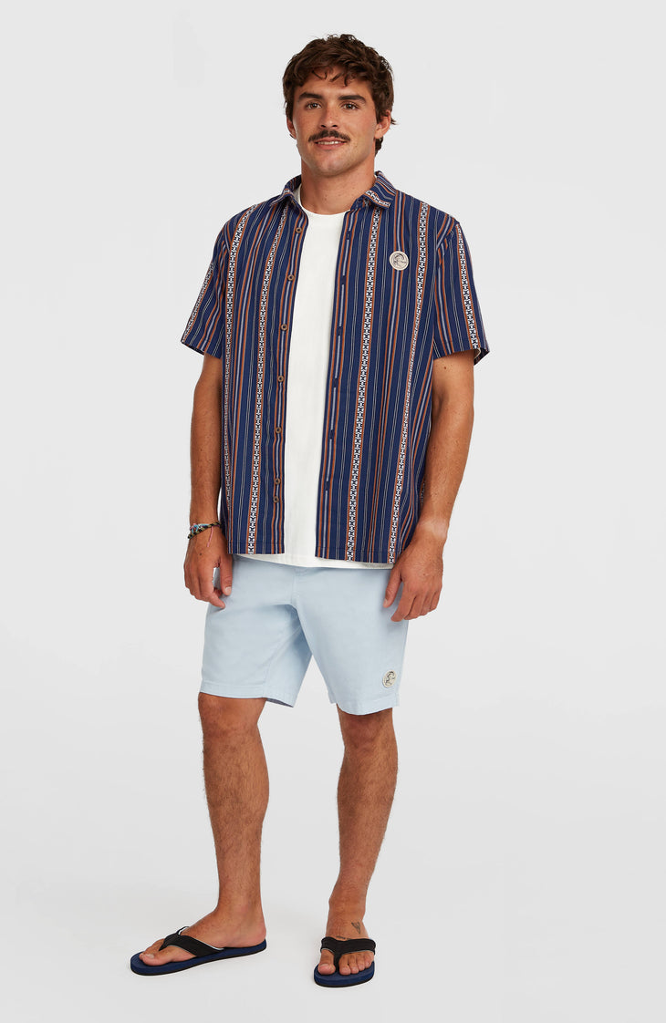 O'Riginals Jacquard overhemd | Blue Originals Jstripe