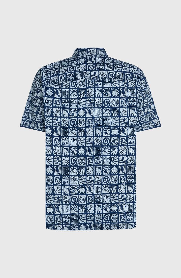 O'Neill Print overhemd | Dark Blue Bricks