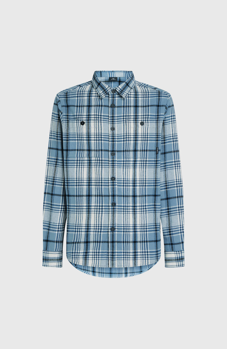 Must-Have flanellen overhemd | Blue Big Check Plaid