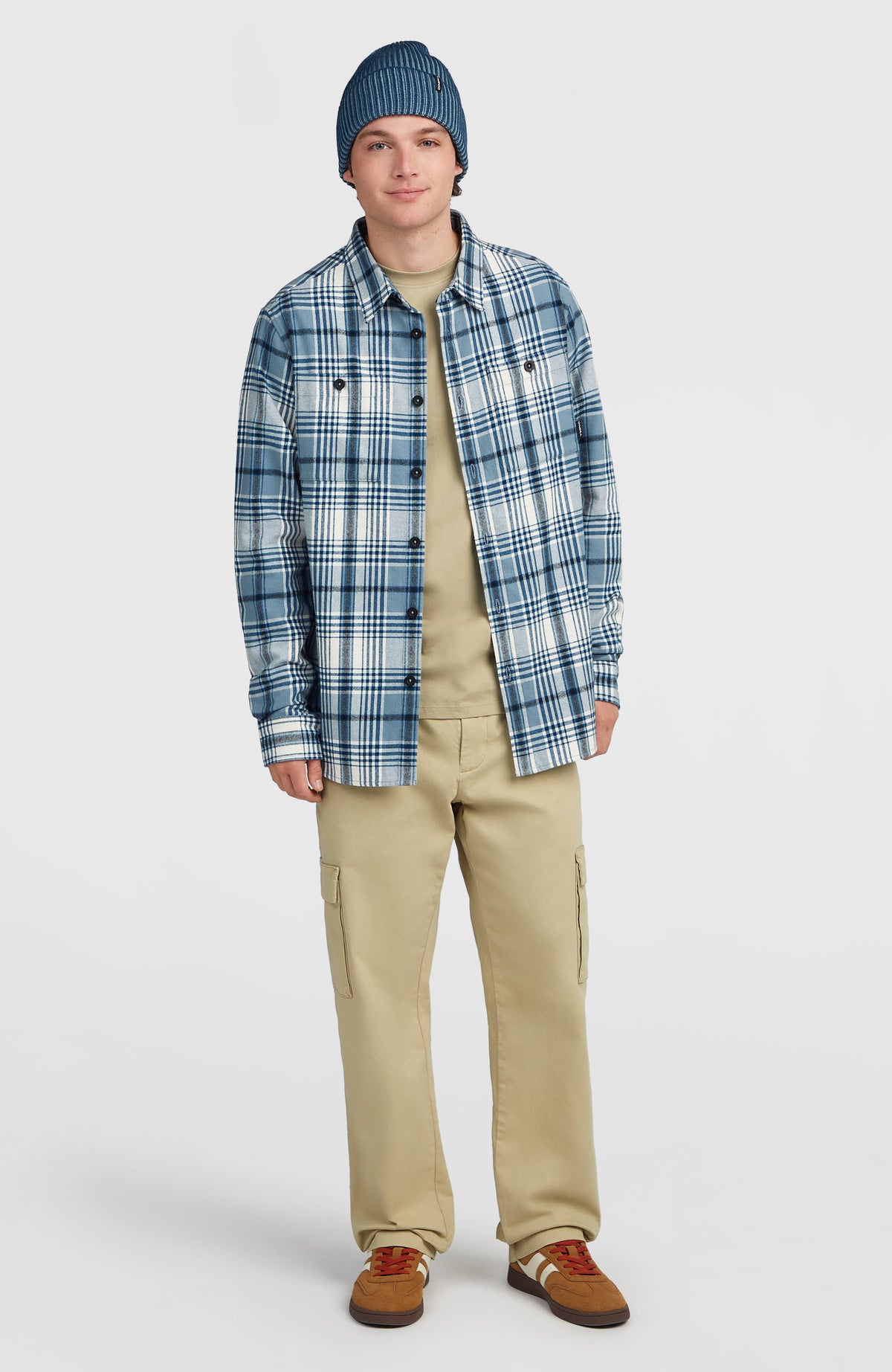 Must-Have flanellen overhemd | Blue Big Check Plaid