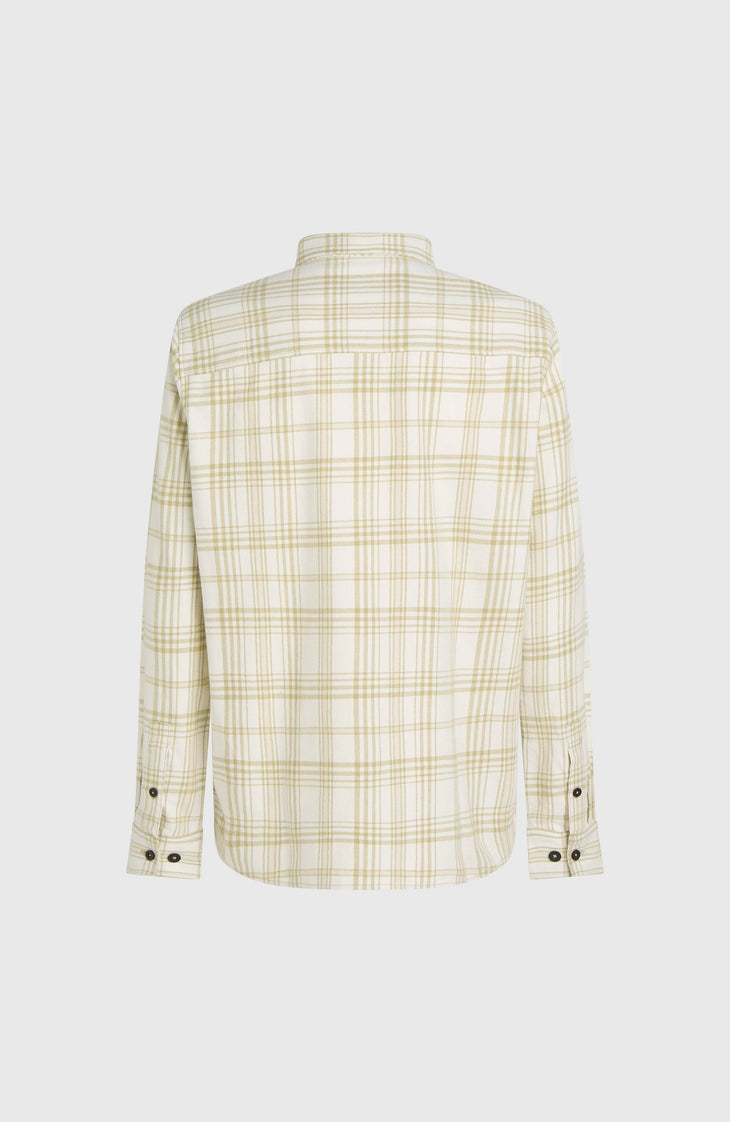 Must-Have flanellen overhemd | Beige Big Check Plaid
