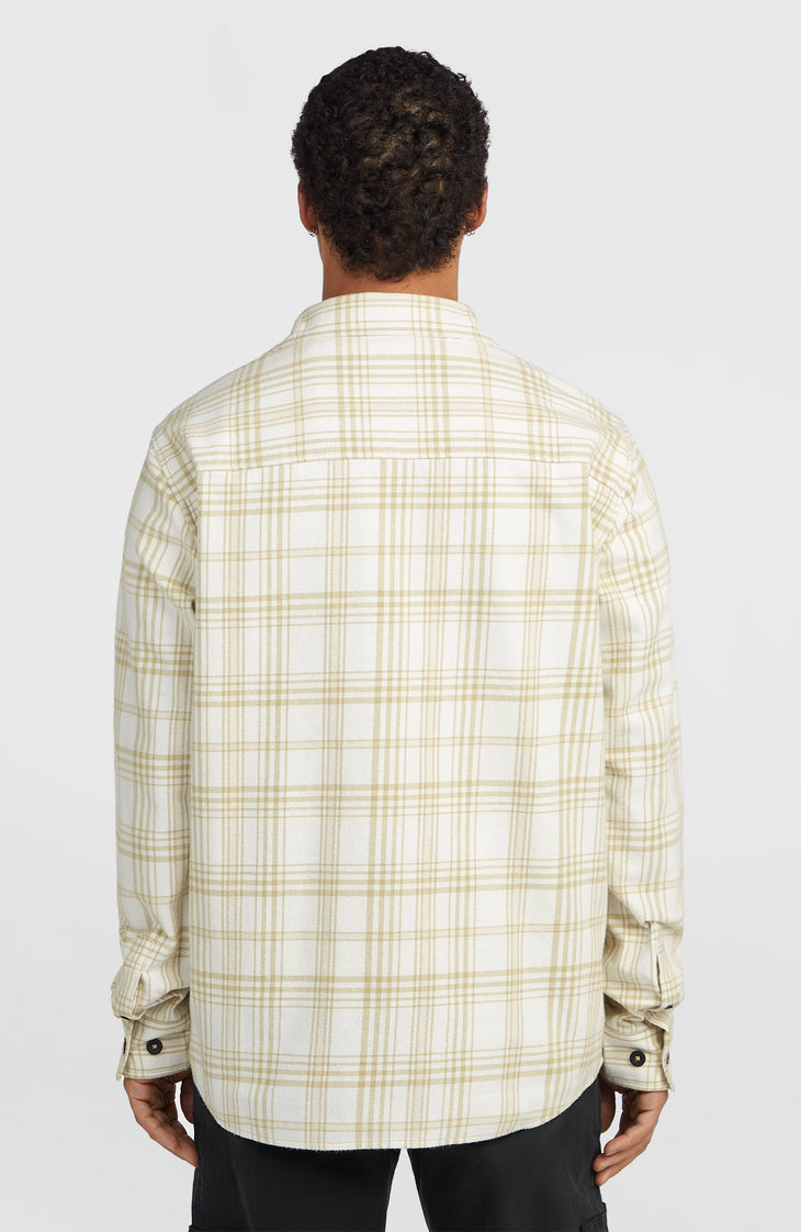 Must-Have flanellen overhemd | Beige Big Check Plaid