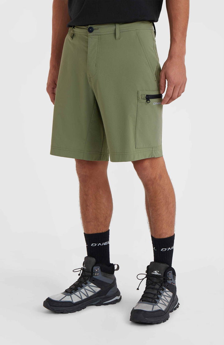 O'Neill TRVLR Series Stretch short | Deep Lichen Green