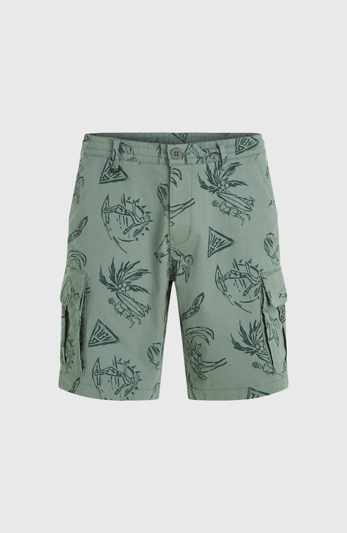 Essentials cargoshort | Green Vintage Surfer