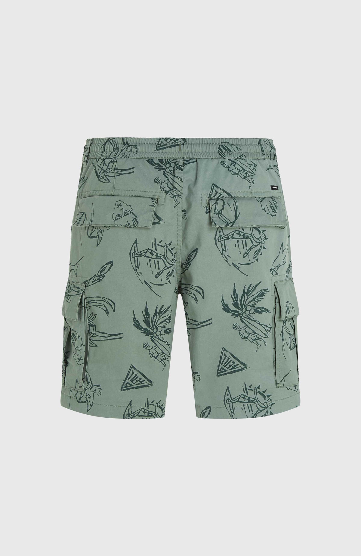 Essentials cargoshort | Green Vintage Surfer