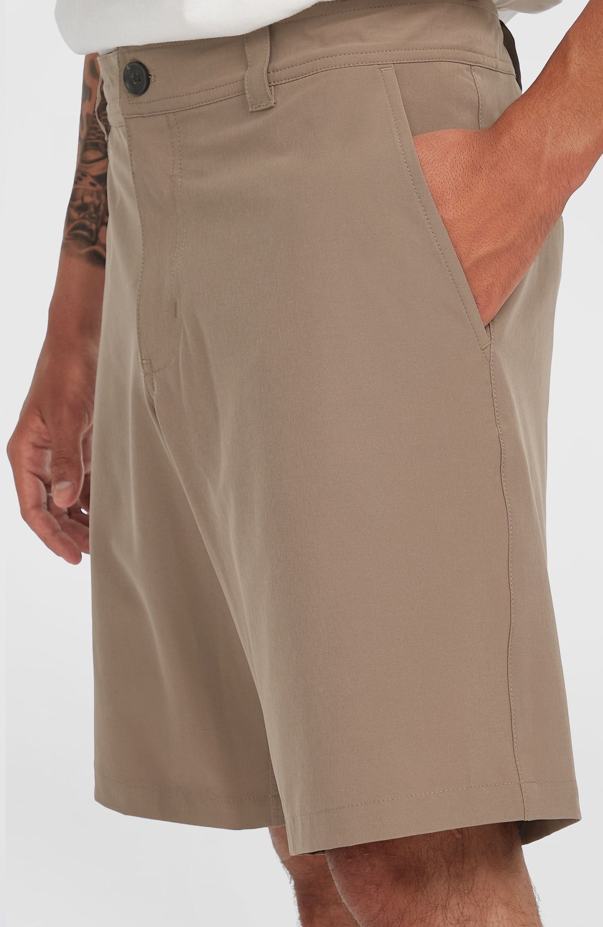 Hybrid Chino 19" short | Pure Cashmere