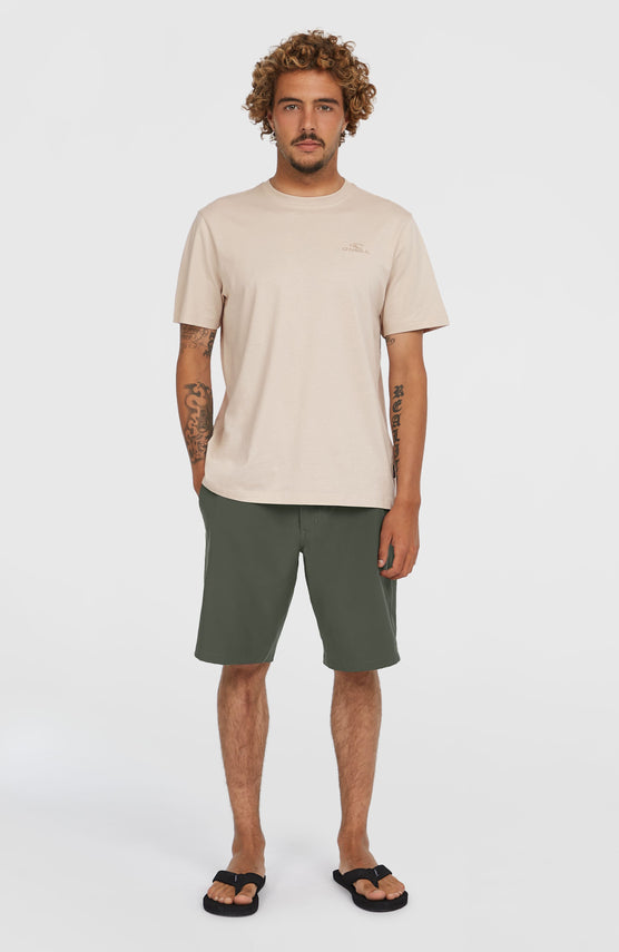 Hybrid Chino 19" short | Raven