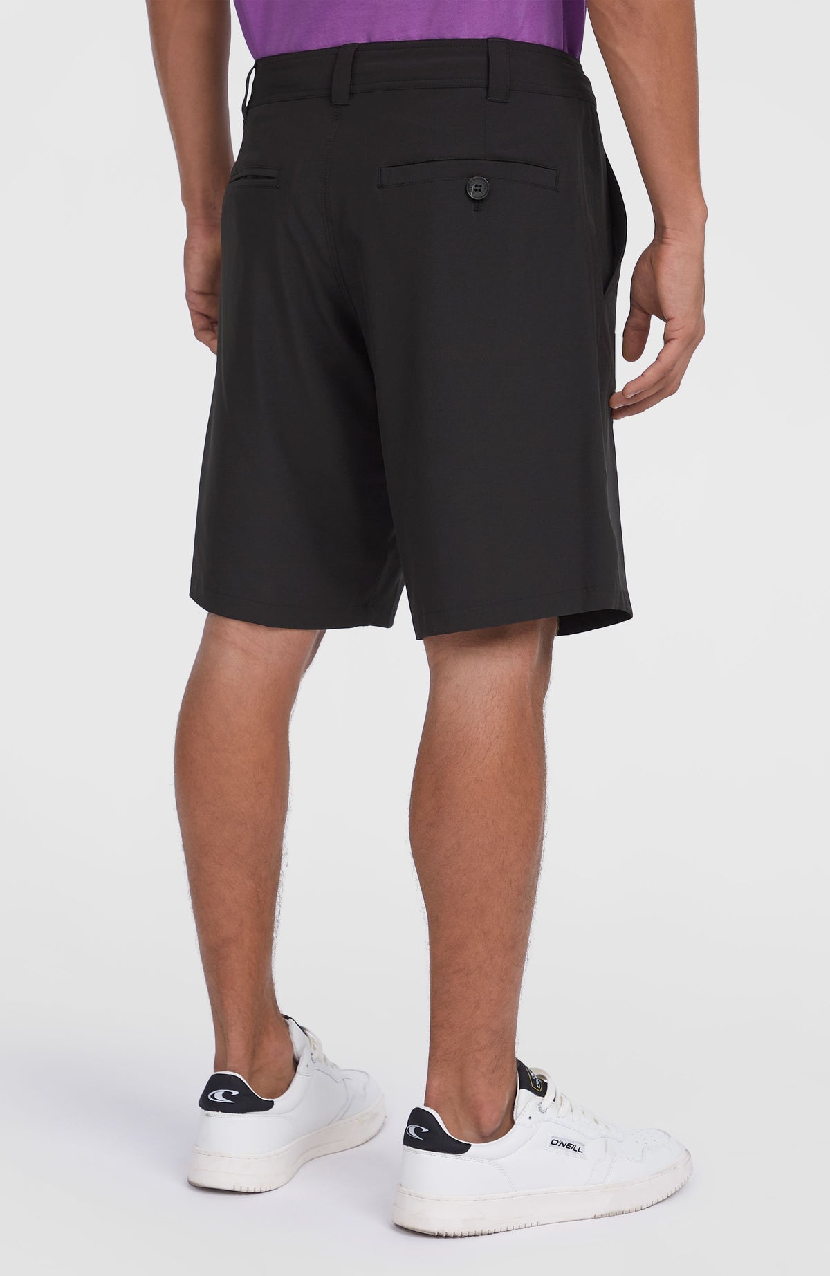 Hybrid Chino 19" short | Black Out