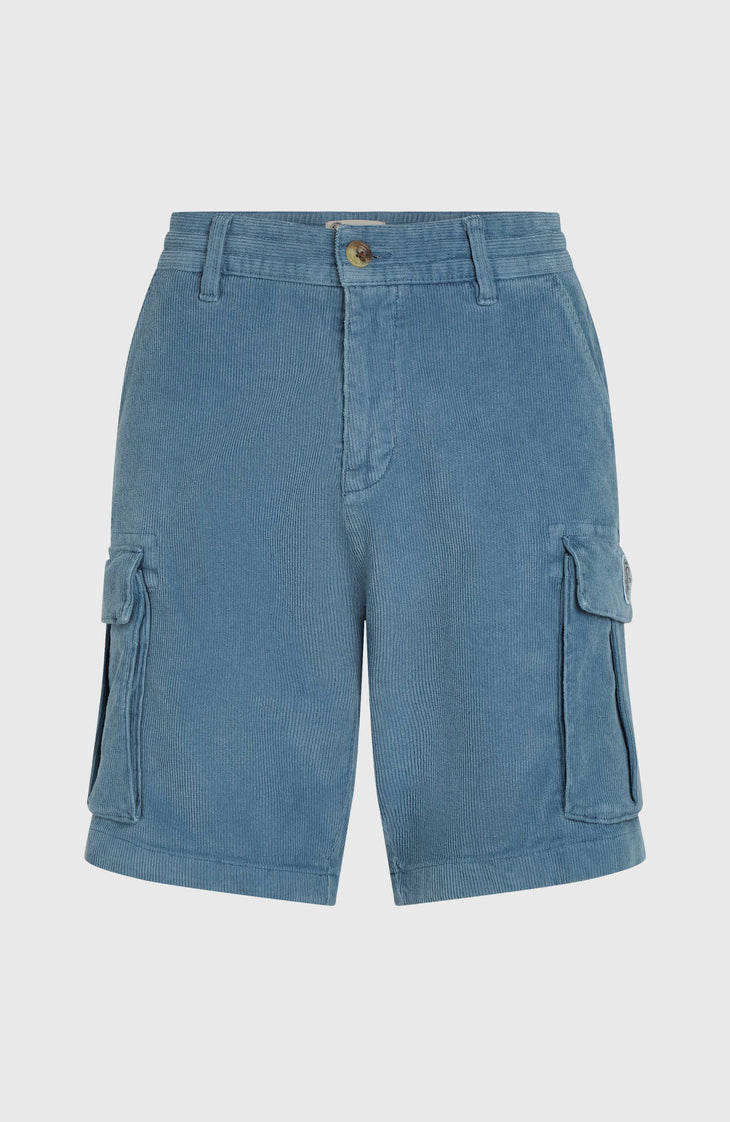 O'Riginals Cord cargoshort | Copen Blue