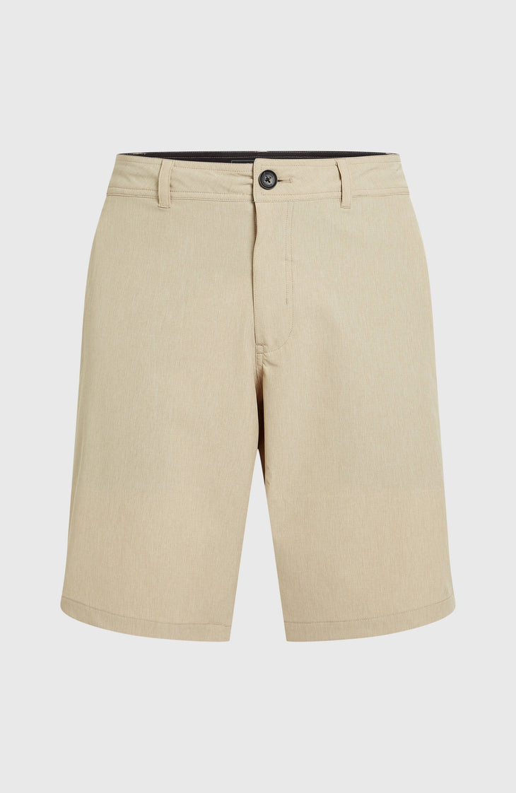 Hybrid 19" Melange short | Cocoa Sand