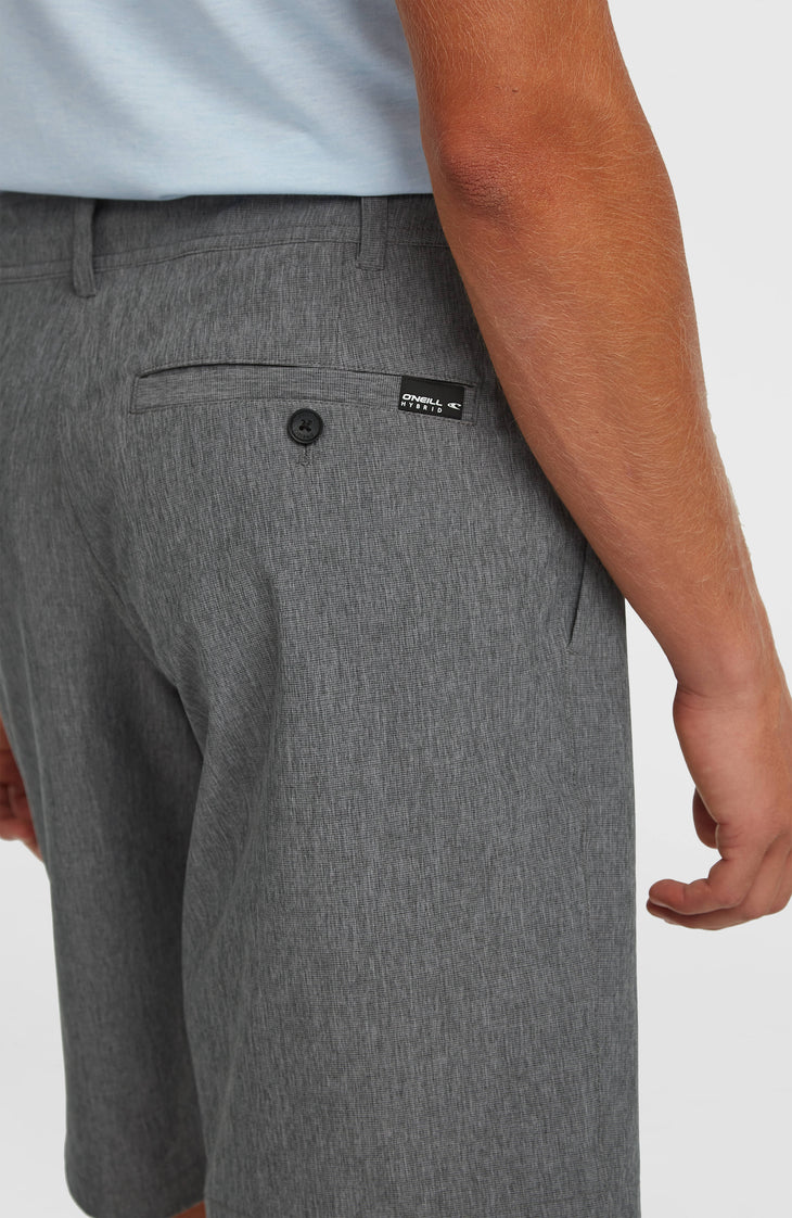 Hybrid 19" Melange short | Black Out