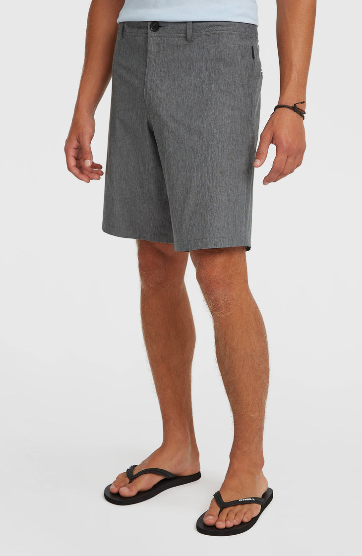 Hybrid 19" Melange short | Black Out