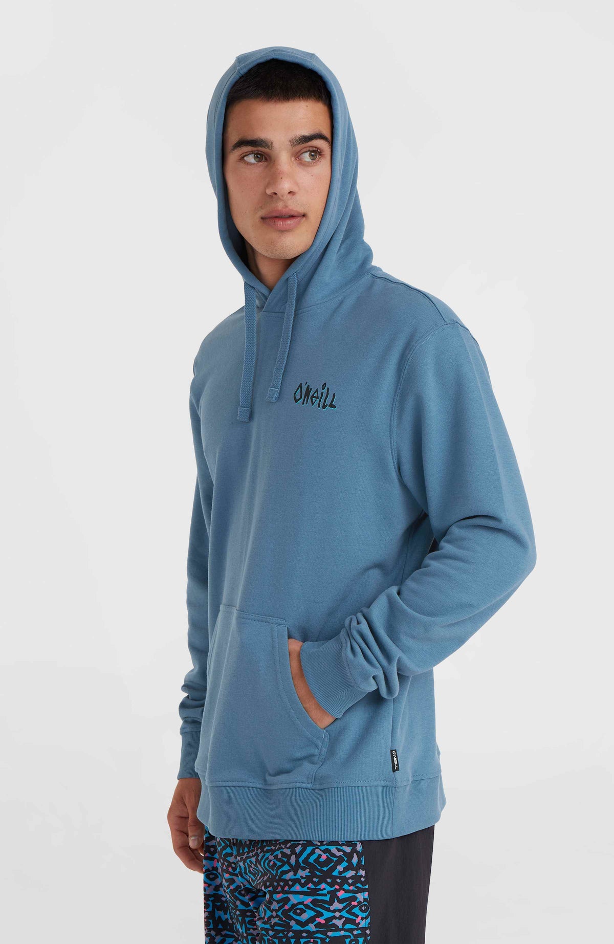 Framed hoodie | Copen Blue