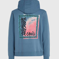 Framed hoodie | Copen Blue