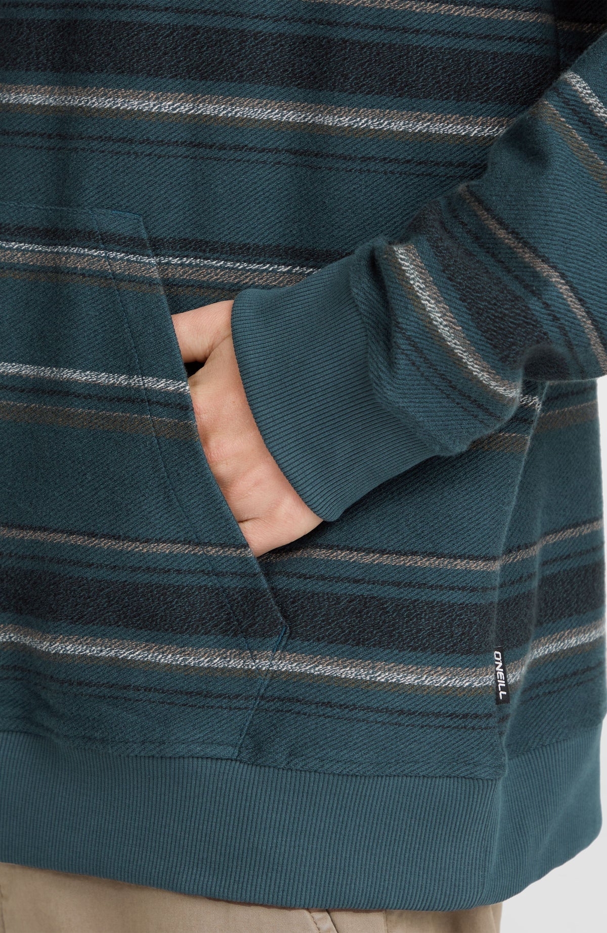 Bavaro hoodie | Blue Ikat Stripe