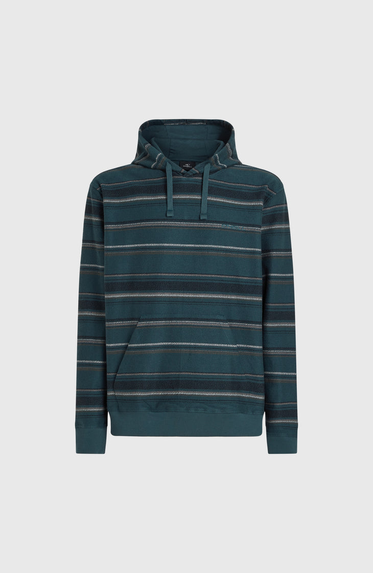 Bavaro hoodie | Blue Ikat Stripe