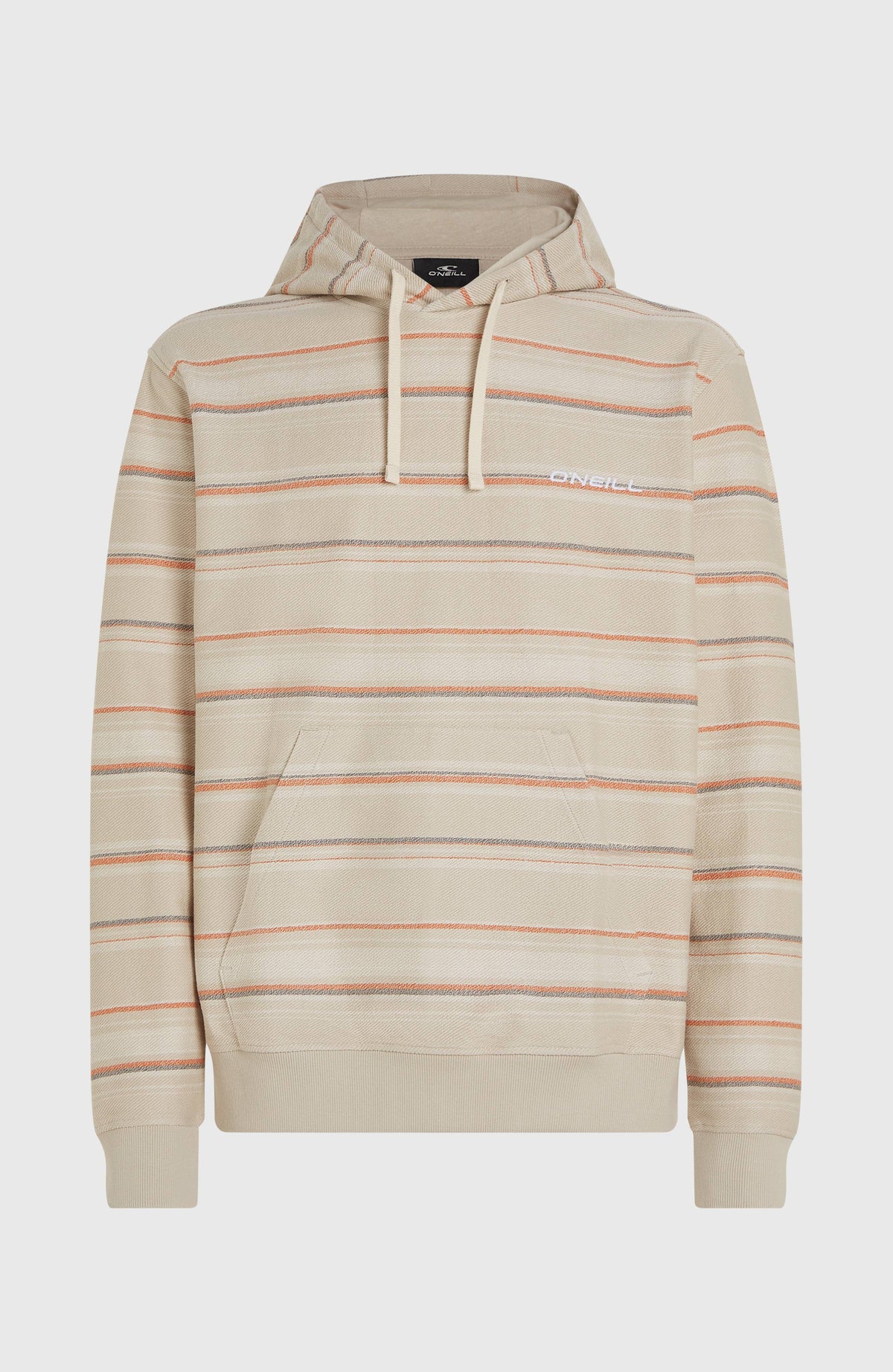 Bavaro hoodie | Beige/Orange Bavaro Stripe