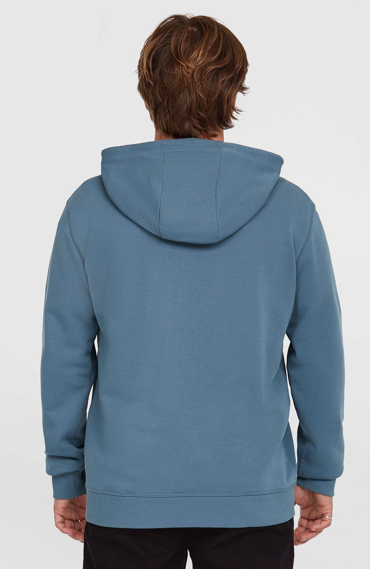 Small Logo capuchonvest met volledige rits | Copen Blue