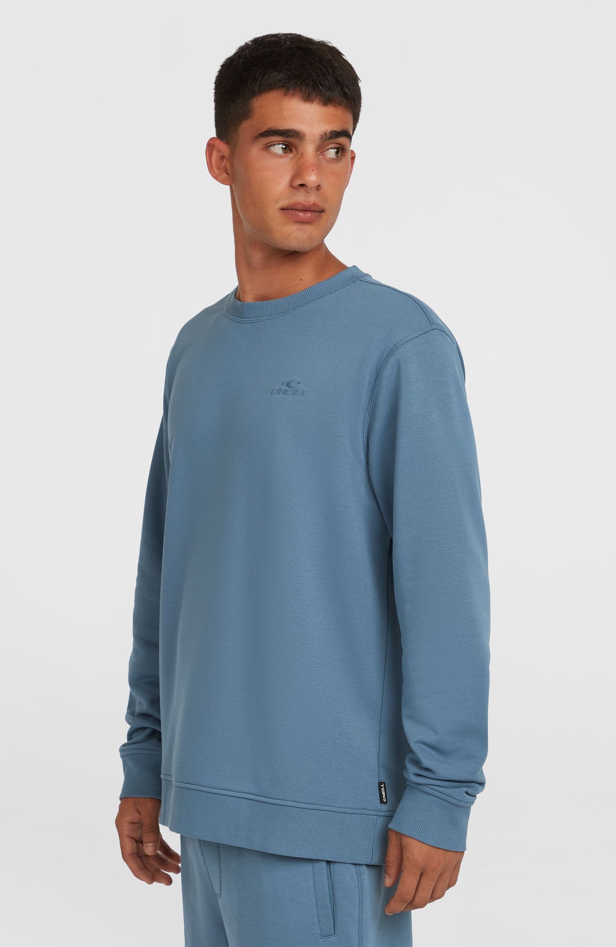 Logo Crew sweater | Copen Blue