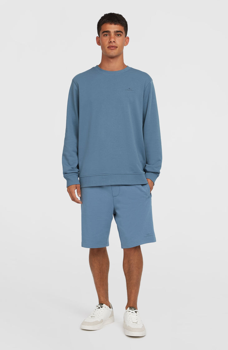 Logo Crew sweater | Copen Blue