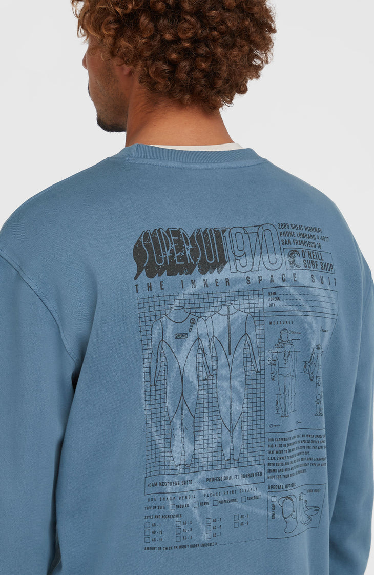 O'Riginals Crew sweater | Copen Blue