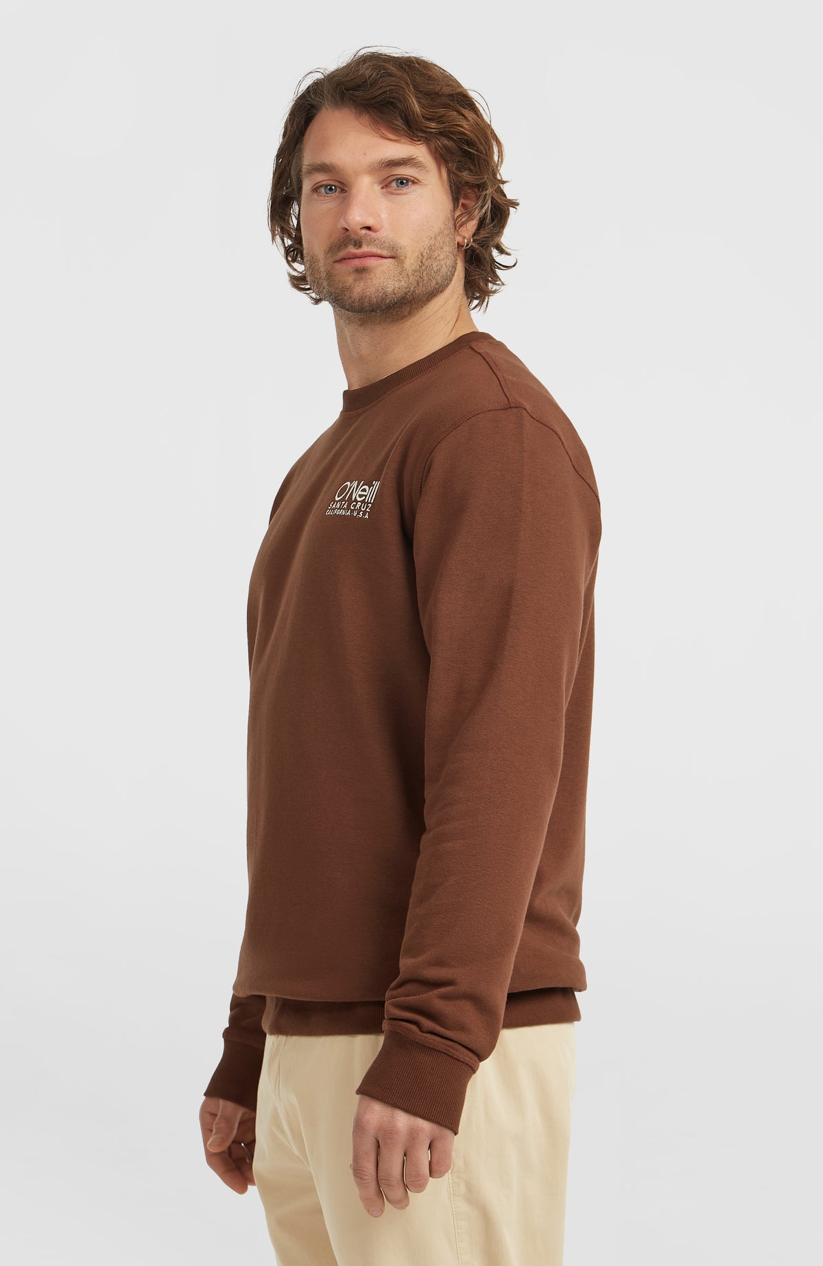 Original Cali Logo Crew sweater | Hazel Spice