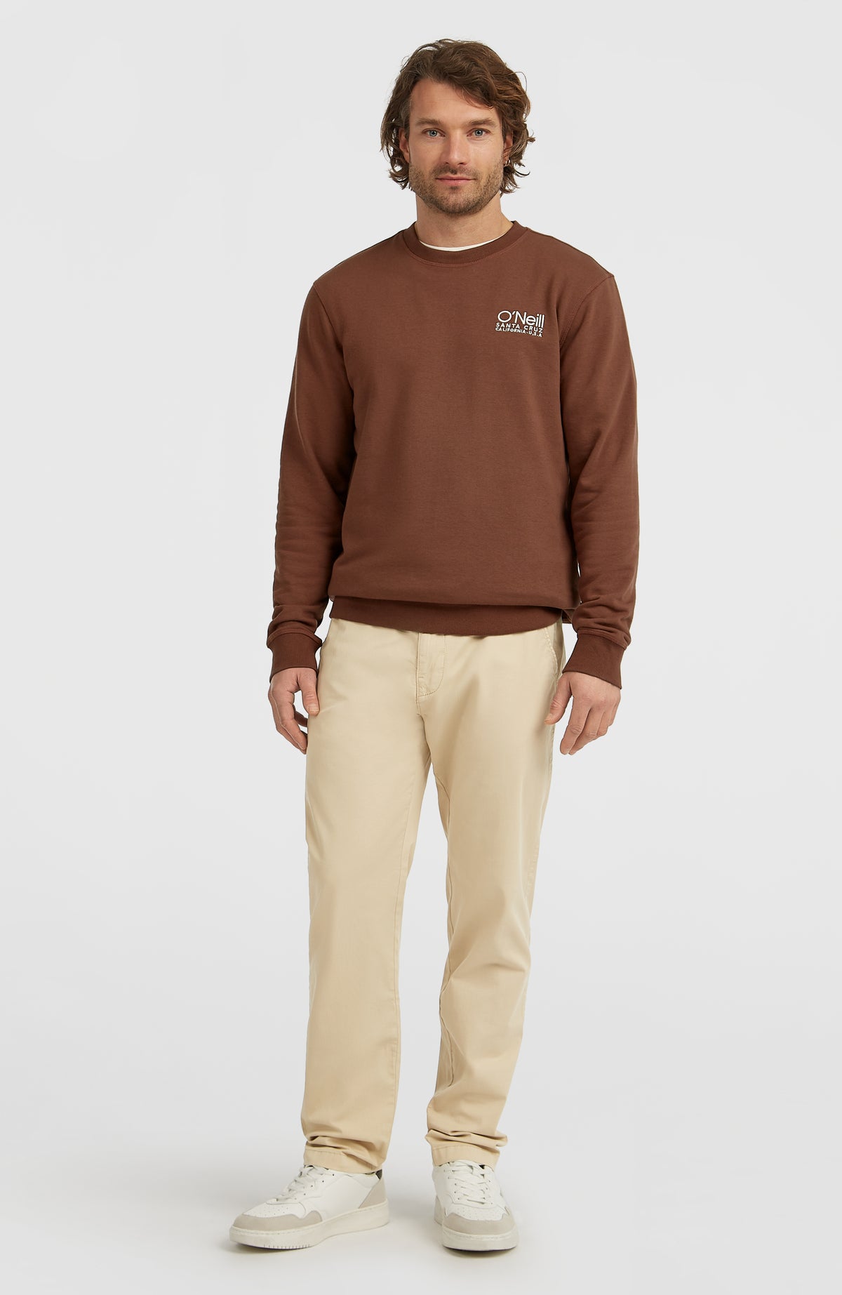 Original Cali Logo Crew sweater | Hazel Spice