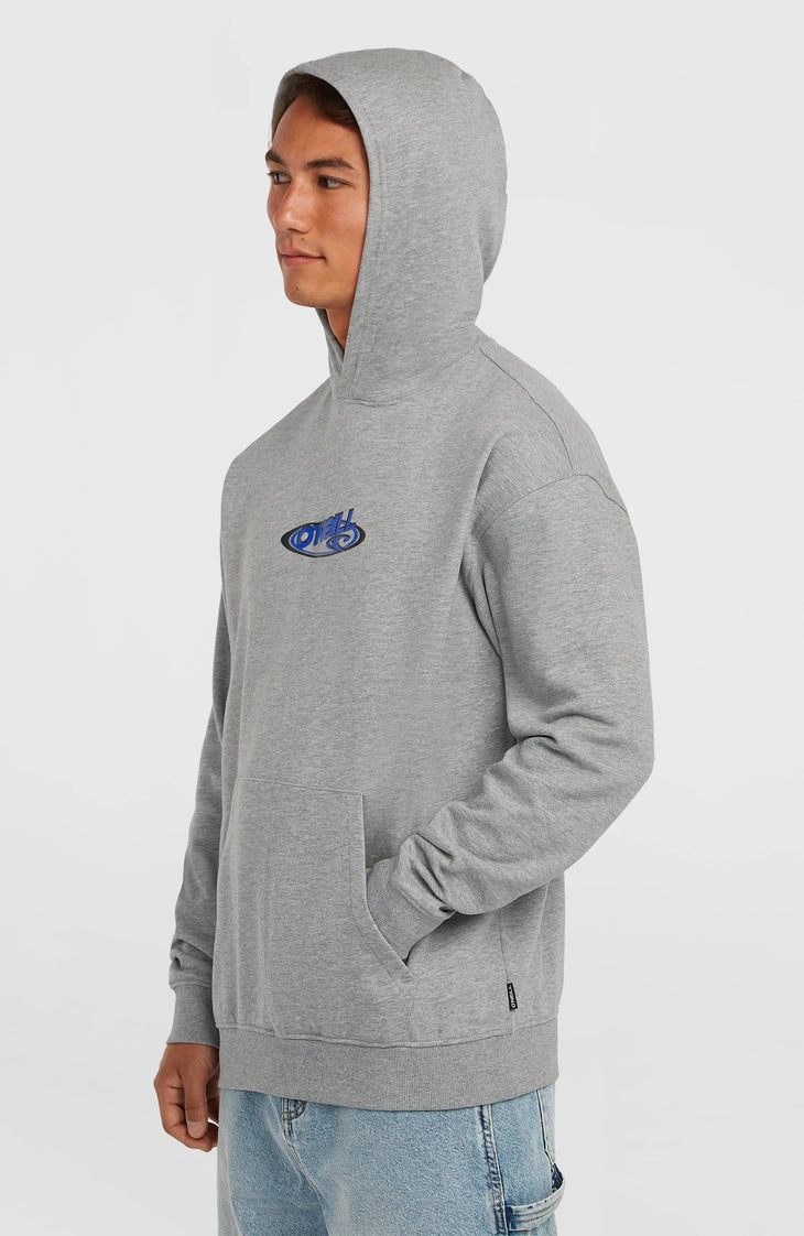 Essentials 90s Logo hoodie | Silver Melee