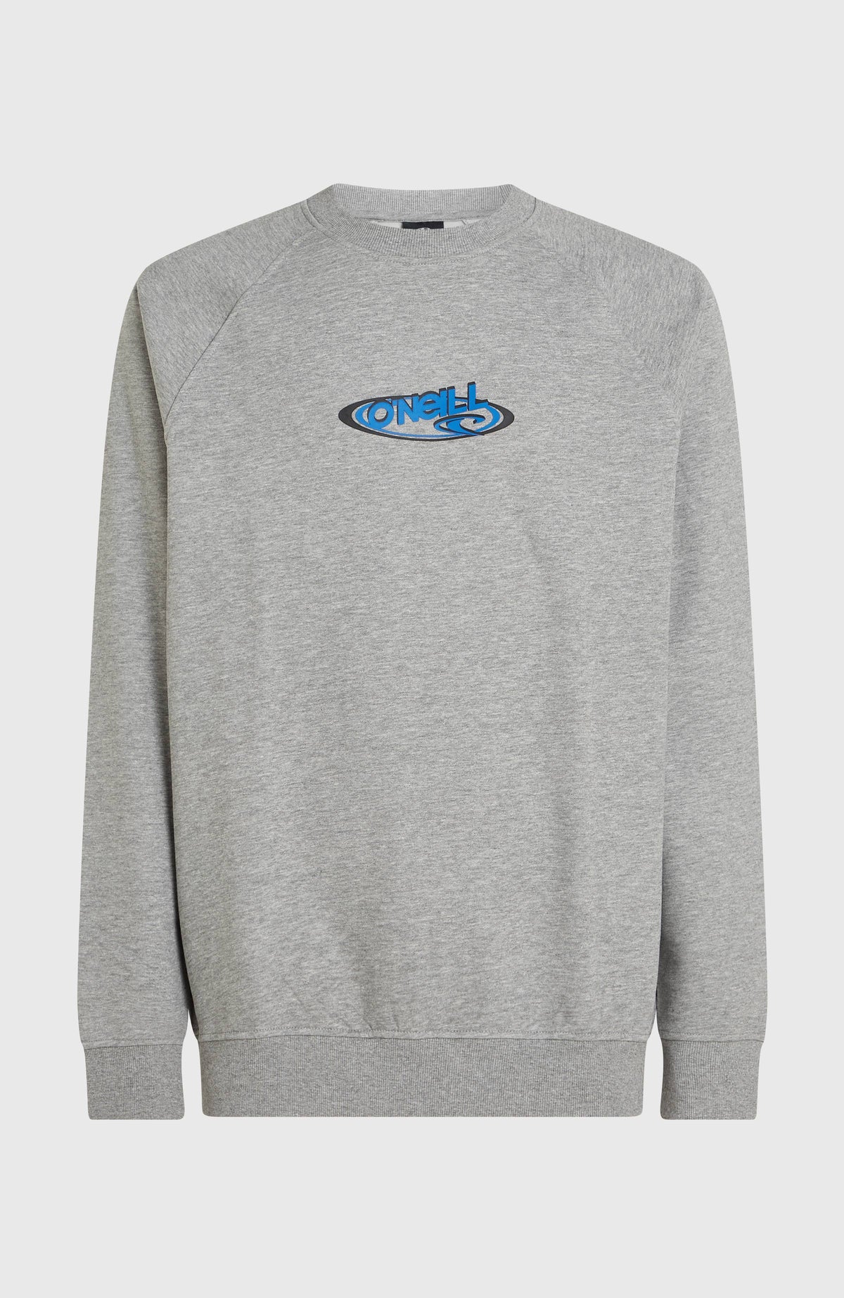 Essentials 90s Logo Crew sweater | Silver Melee