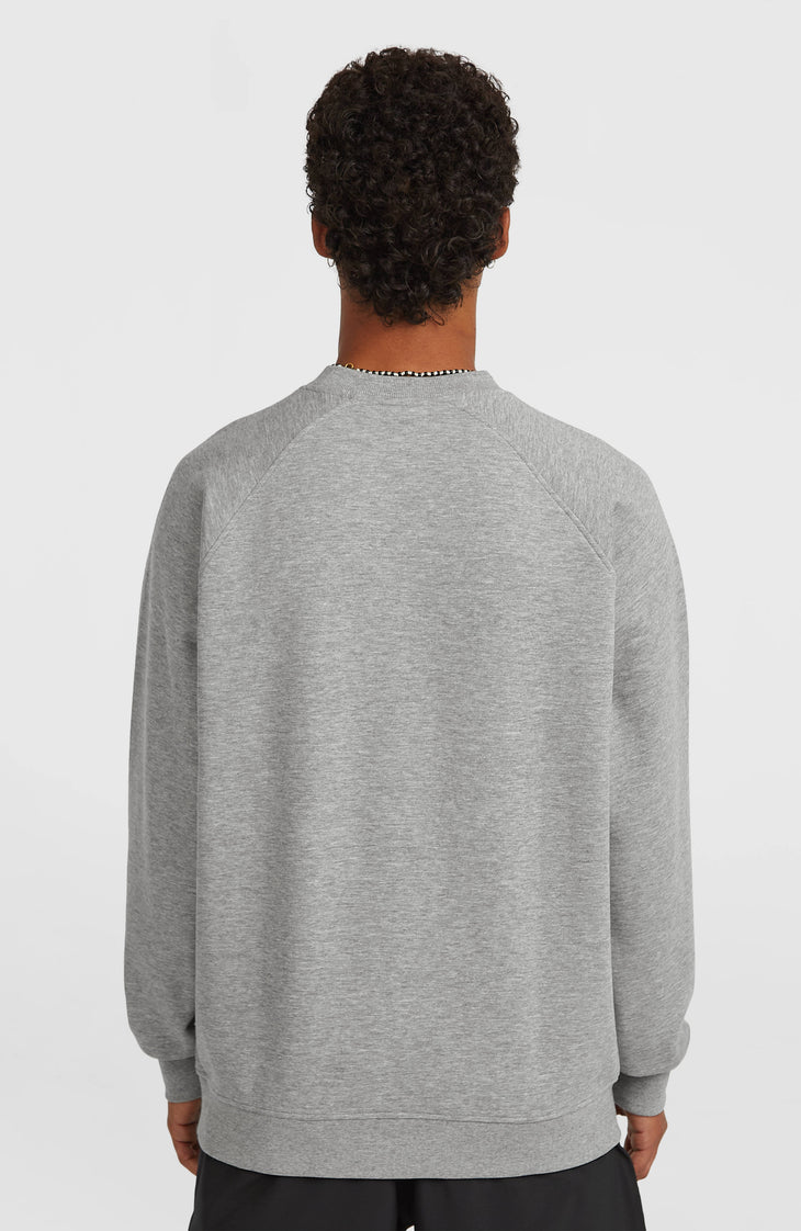 Essentials 90s Logo Crew sweater | Silver Melee