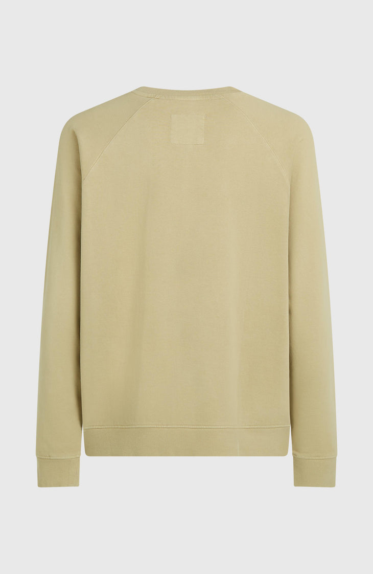 O'Riginals Badge Crew sweater | Olive Blush