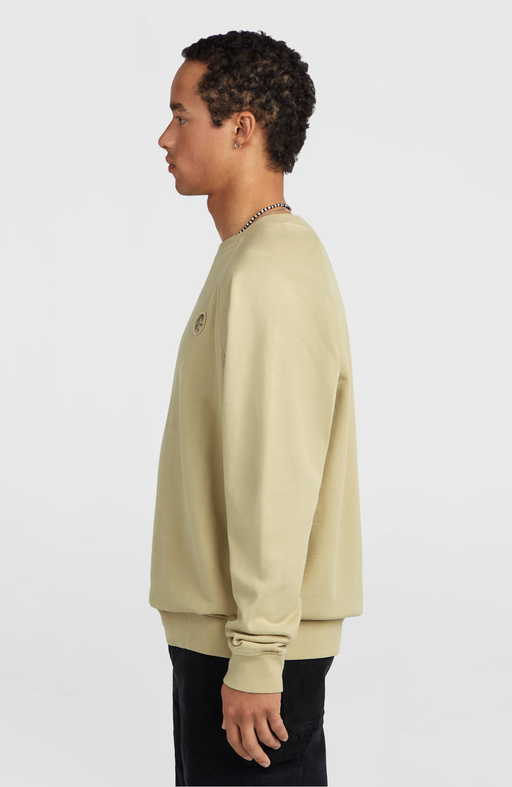 O'Riginals Badge Crew sweater | Olive Blush