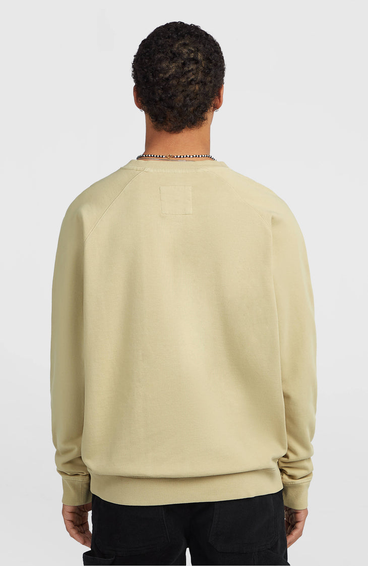 O'Riginals Badge Crew sweater | Olive Blush