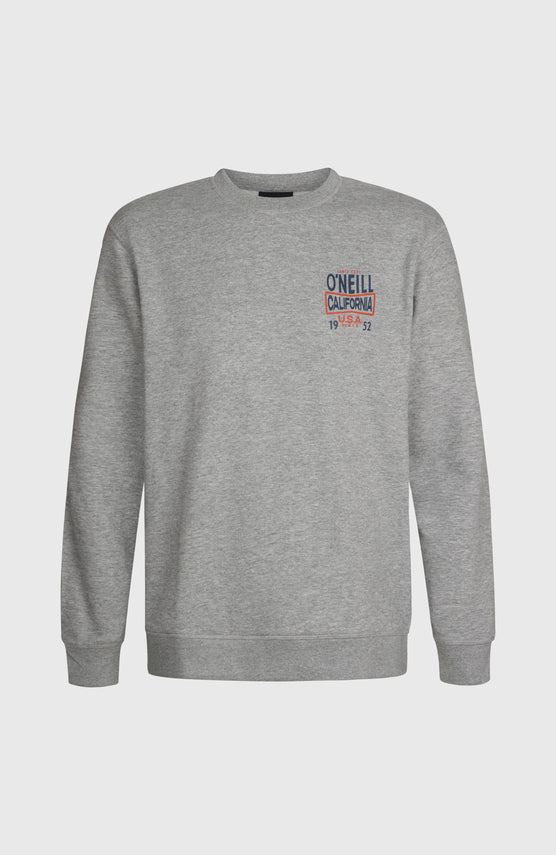 O'Neill Small Logo Crew sweater | Silver Melee