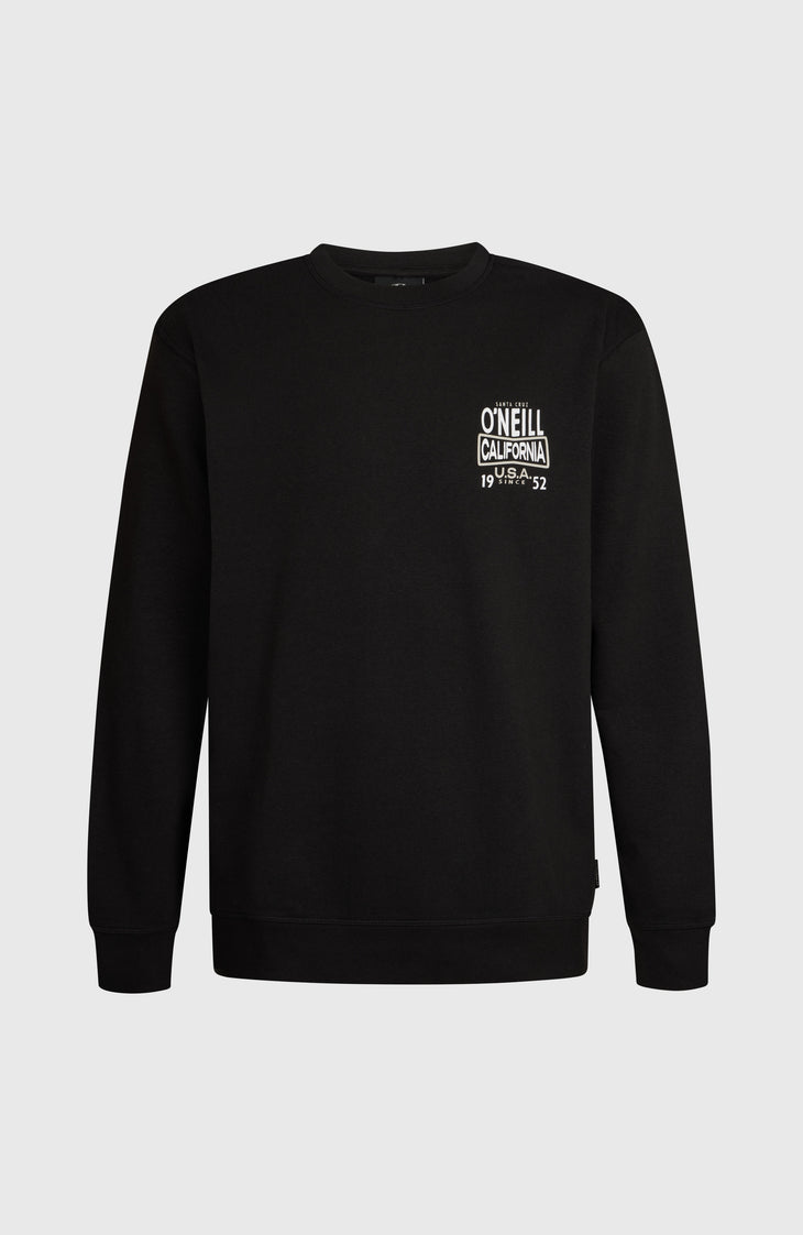 O'Neill Small Logo Crew sweater | Black Out