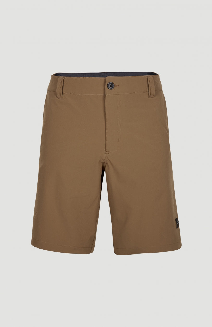 Short Hybrid Chino | Toasted Coconut