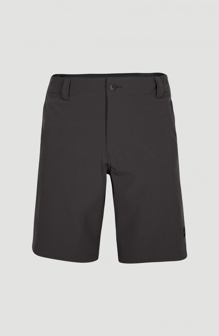 Short Hybrid Chino | Asphalt