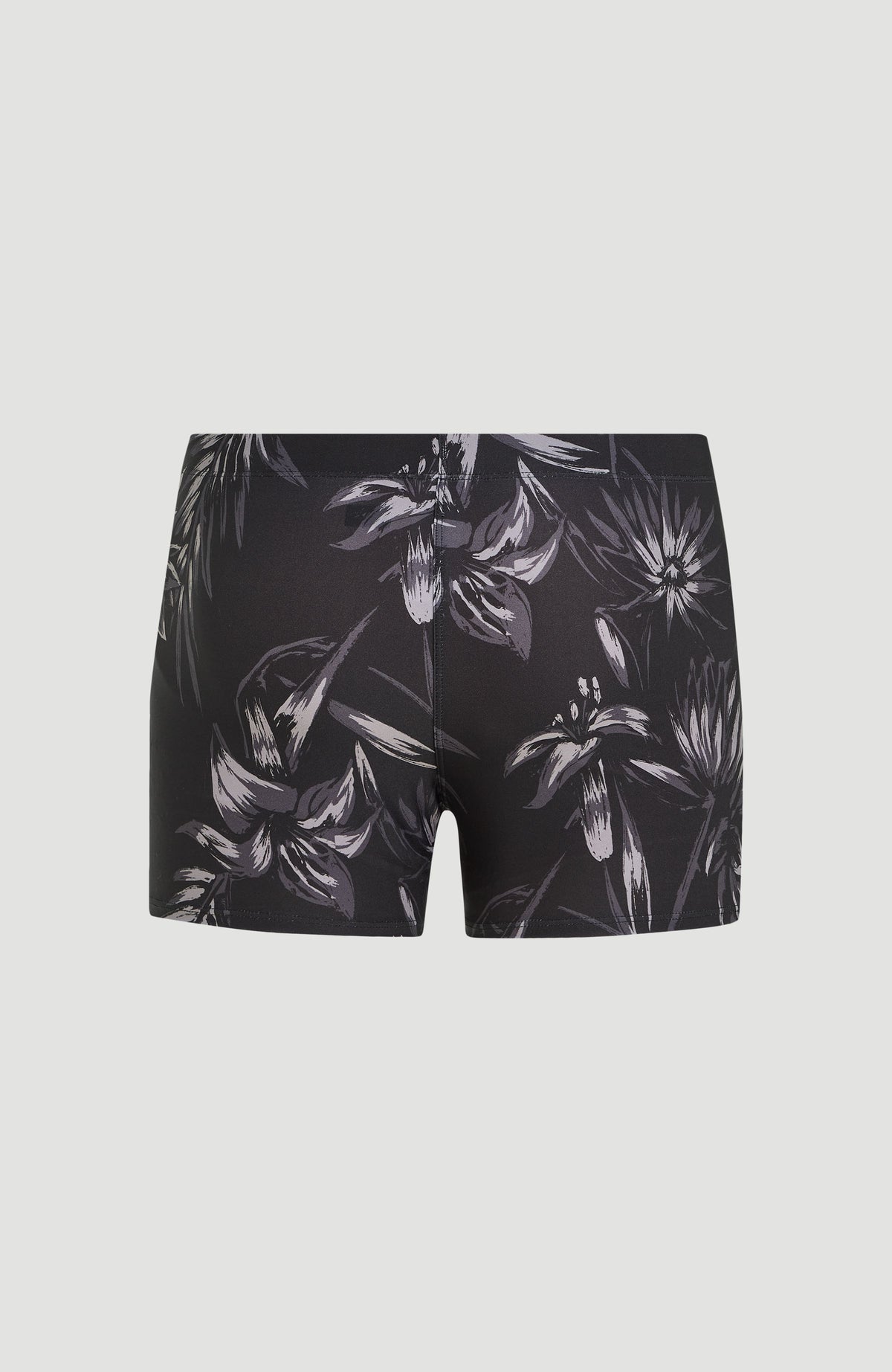 Cali Floral zwemboxer | Black Tonal Tropican