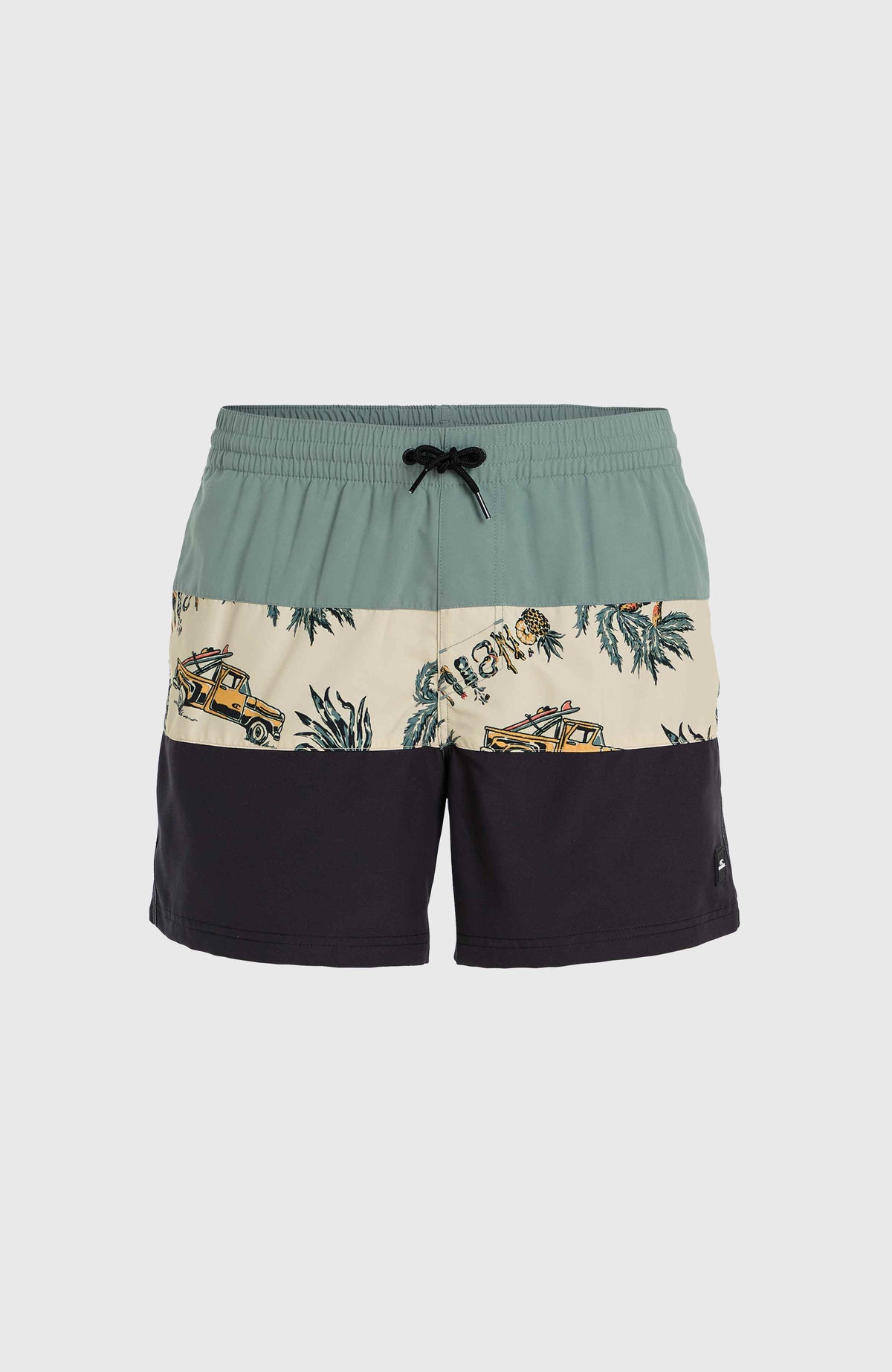 Mix and Match Cali Block 15'' zwembroek | Beige Venice Beach